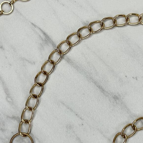 Dainty Skinny Hoop Gold Chain Link Belt ✨ - Picture 9 of 13